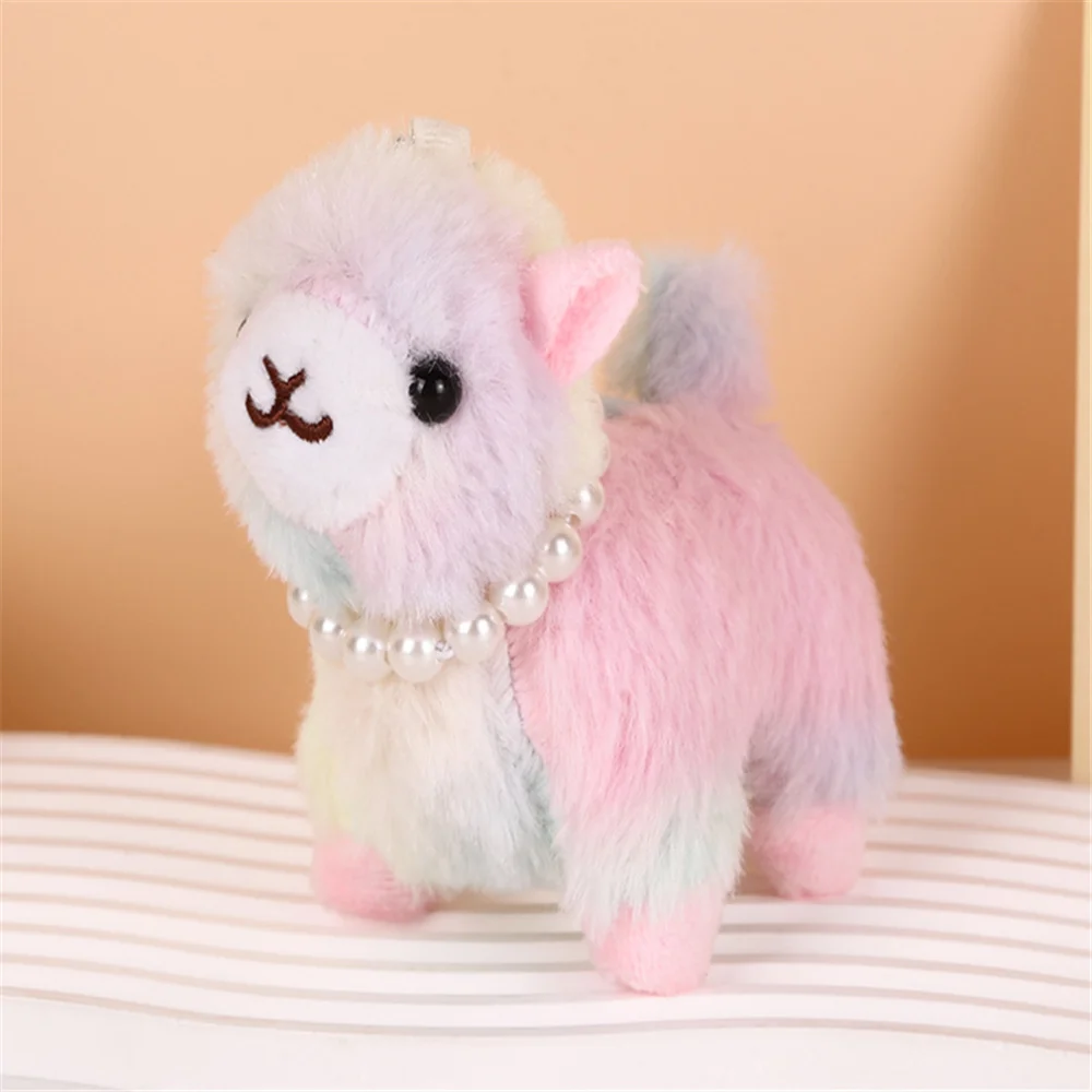 9CM Fluffy Horse Plush DOLL , Small New Gift Plush Animal Alpaca TOY