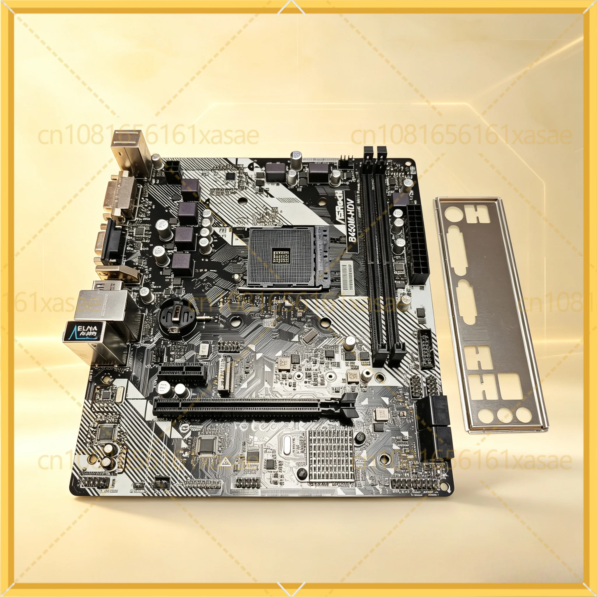 Used For ASROCK B450M-HDV R4.0 AM4 mATX Motherboard 2×DDR4 M.2 NVME HDMI Support Ryzen 5800X3D 5700X 5600X 5600G