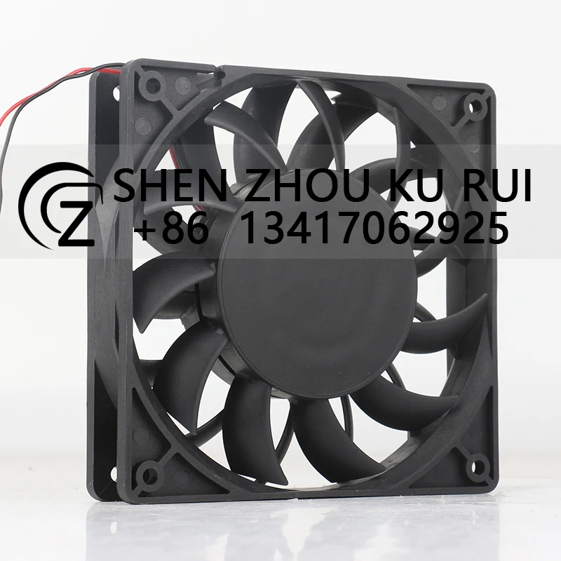 ADDA 12V / 1.80A / 12025 inverter Two-wire Large air volume violent AS12012UB25A100 cooling fan 4