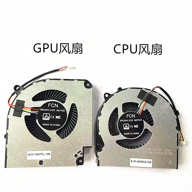 

For Z8-CT7NA CT7NT Z8-CR7N1 CU5NB G8-CT7NK Laptop CPU GPU Cooling Fan Heatsink Fan Cooler