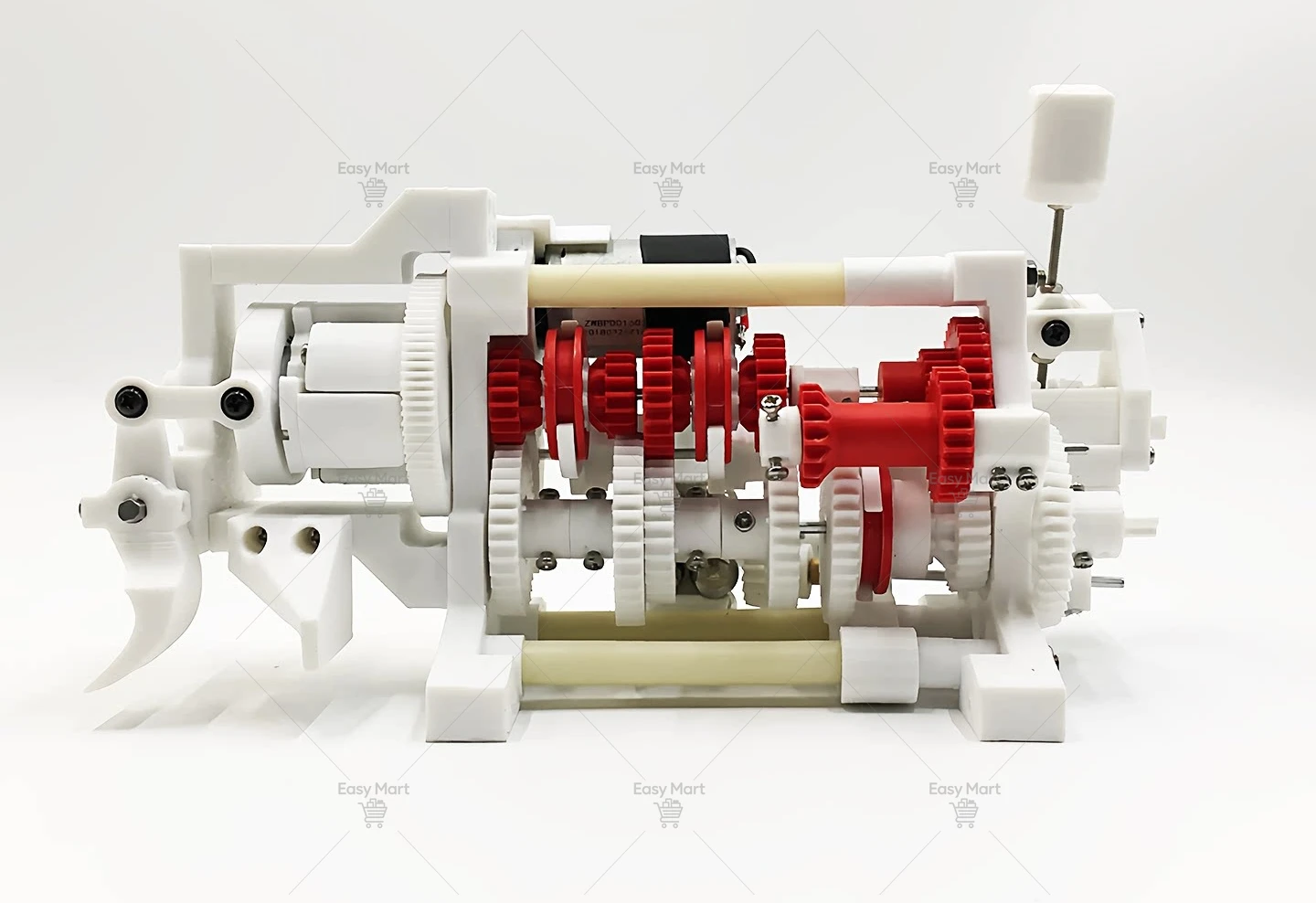 Automobile 5-speed Manual Transmission Dynamic Model with Reverse Gear Selector 3D Printed Model
