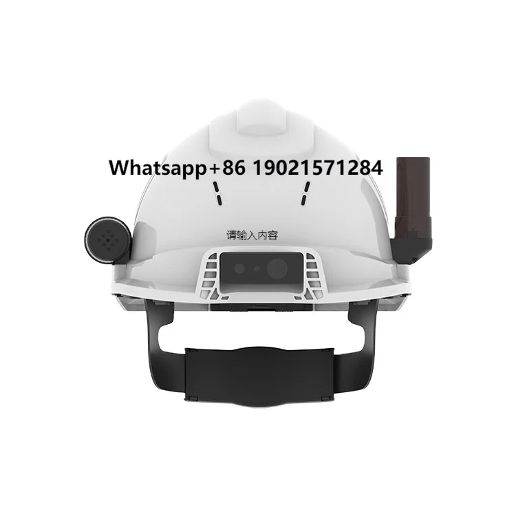 

1080P 16MP Smart Safety Rescue Helmet 4G IP67 Hard Hat for Adults Made of Durable ABS Material