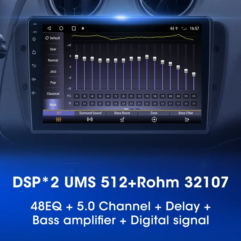 2 Din Android 12 Radio samochodowe bezprzewodowe Carplay Auto dla Seat Ibiza 6j 2009 2010 2011 2012 2013 odtwarzacz multimedialny GPS 4G Stereo DVD