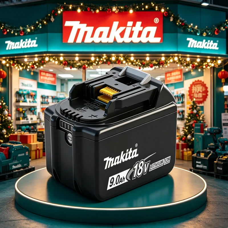 Batteria Makita 18V 9Ah/9000Mah per Utensili Elettrici Makita 18V, Batteria Ricaricabile Makita Bl1860B 18V Sostituisce Bl1850B Lxt400