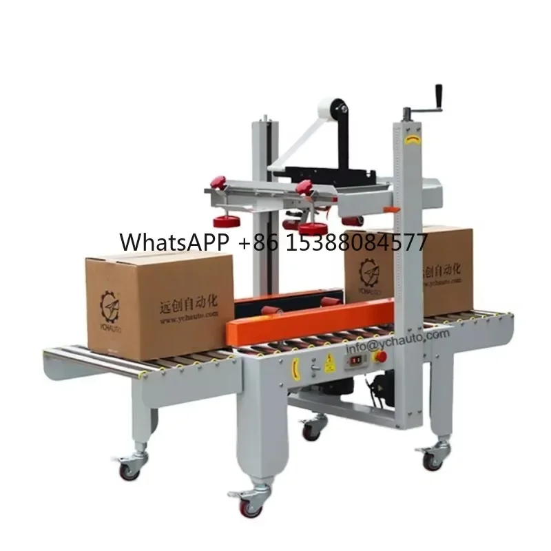 

Semi Automatic Carton Sealer 110 v Industrial Box Tape Machine Case Sealing Machine With CE for USA