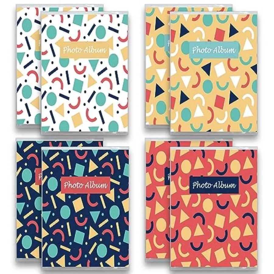 

Small Photo Albums 4x6 8 Pack Hold 36 Photos Each 4x6 Mini Photo Albums, Picture Albums, Photo Album Book 4x6, Picture Book Sha