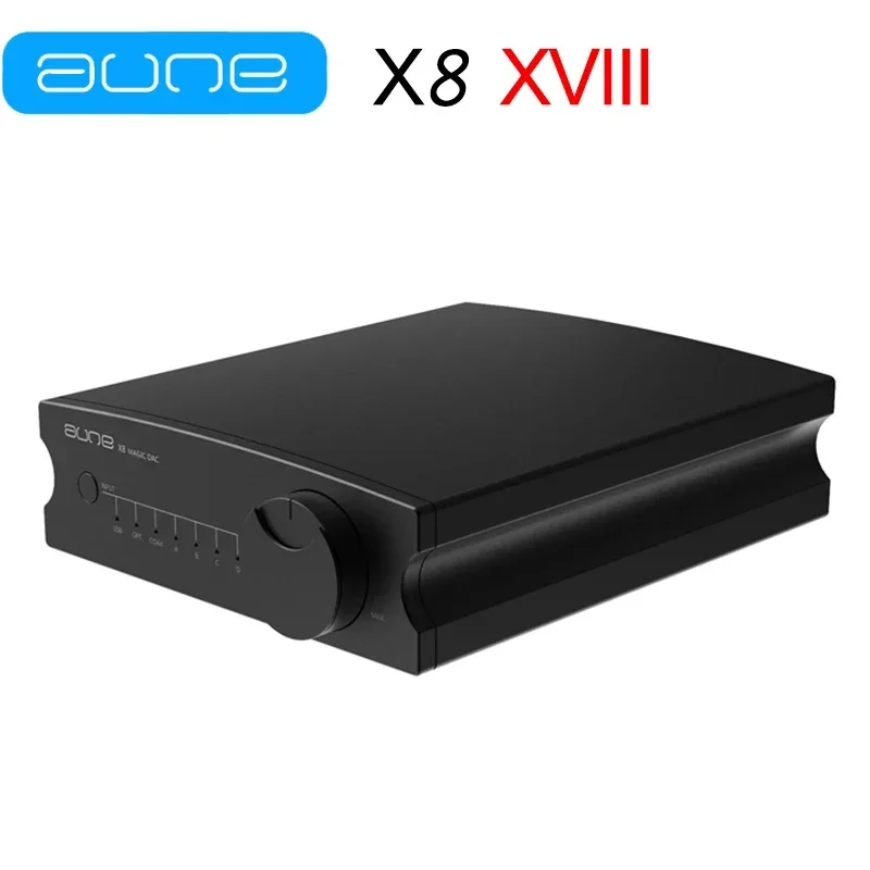 AUNE X8 XVIII Flagship Audio Decoder HIFI Lossless Fever Audio Decoder ESS9038Q2M DSD512 Hardware Decoding with Frontend Amplier