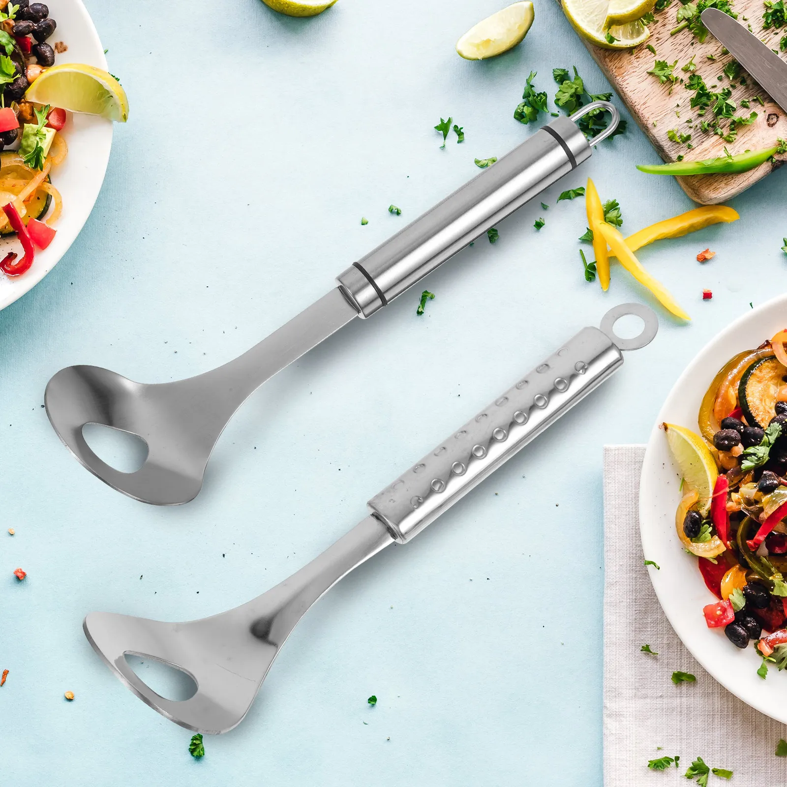 

2 шт., бытовая ложка для фрикаделек, ложка для фрикаделек Baller 430, совок из нержавеющей стали