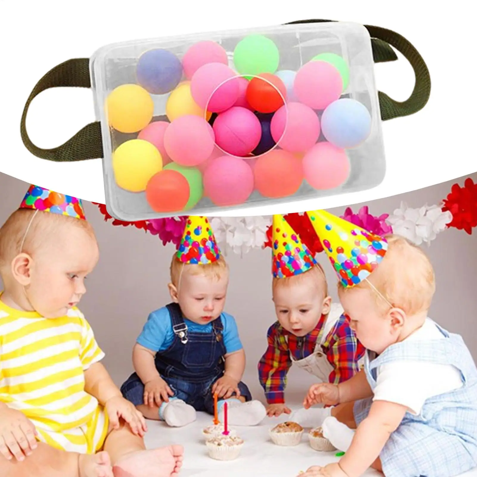 Oggetti di scena per giochi Attività per bambini Oggetti di scena Gioco per feste per adulti Giocattolo Scuoti palle fuori scatola Set di giochi Giochi divertenti Attività