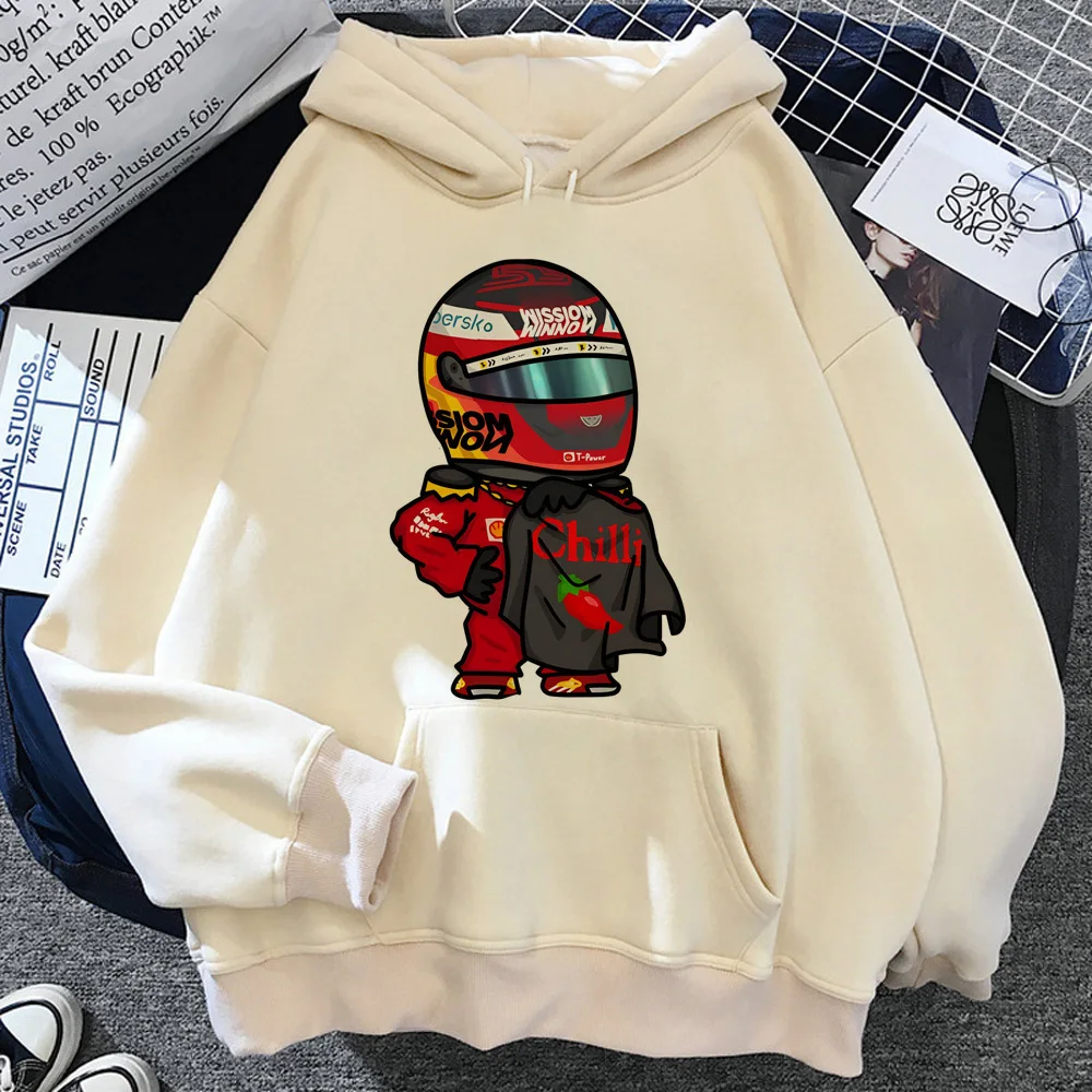 Fernando Alonso hoodie athleisure soft fabric casual wear manga trendy graphic women sweatshirts casual wear winter Y2K manga