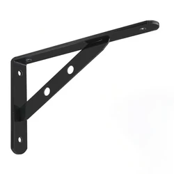 2pcs Heavy Duty Triangle Shelf Brackets 6/8/10/12 Inch Wall Mounted L Shape Thickened Corner Brace Shelf Right Angle Bracket