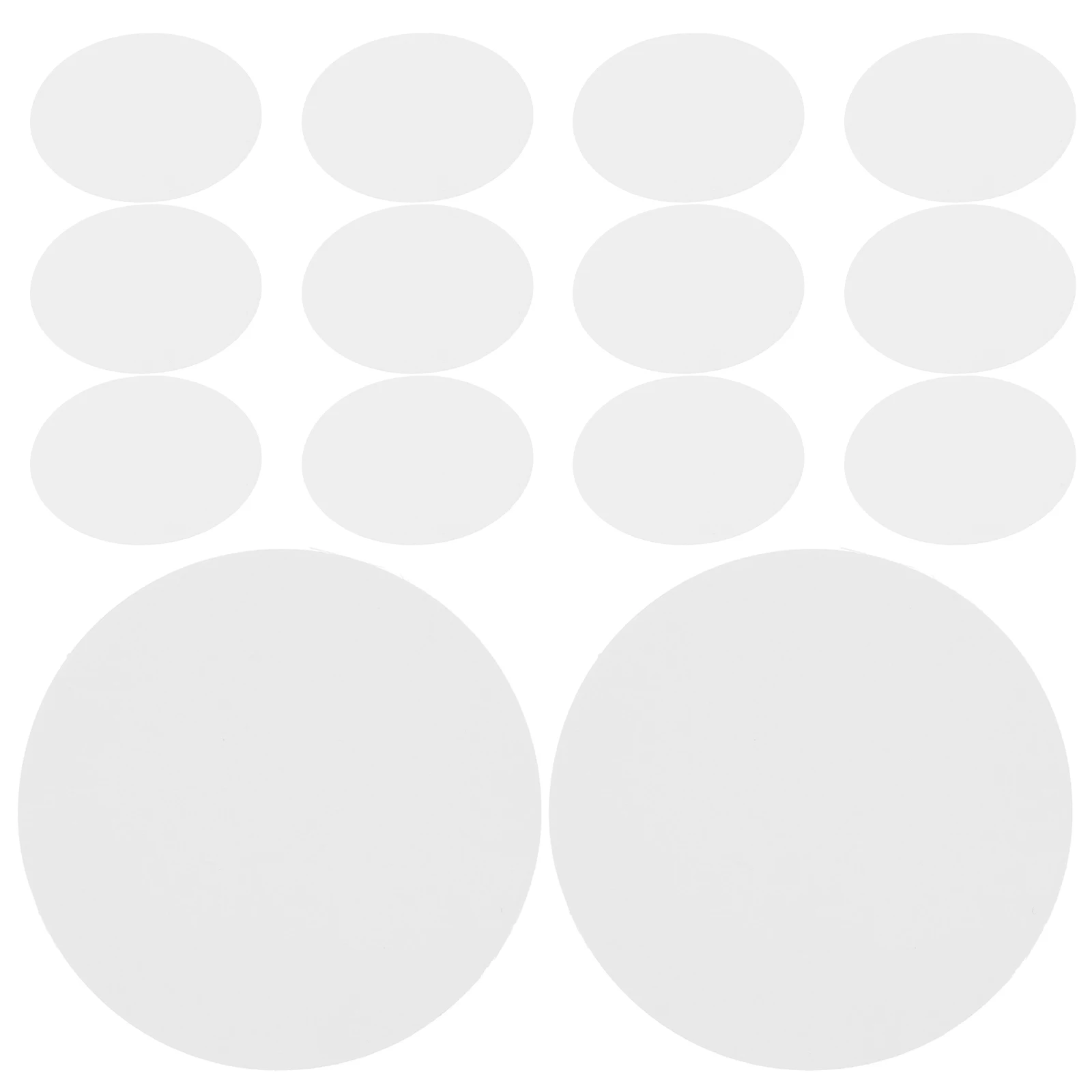 Diy Round Badge Paper Graffiti Blank Sheets For Crafts Marker Watercolor Pens Multi-Use Handmade Accessory