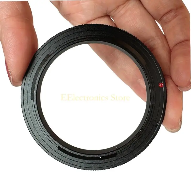 B03C Metal Lens Reverse Adapter for Cameras Mount Enhances Photography Lens Conversion Tool for Macro Shot Converters