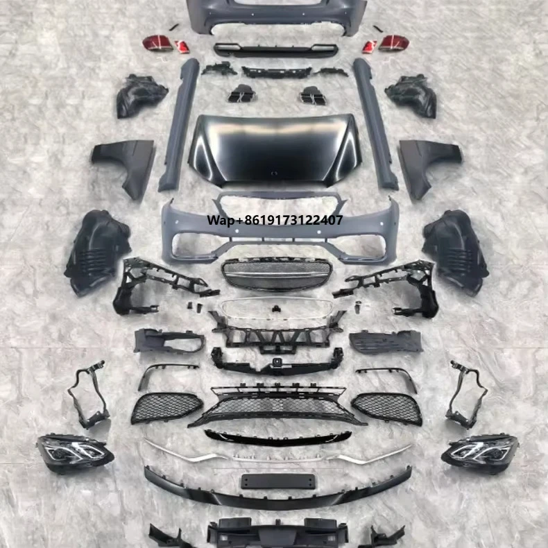 

Upgrade Modification Wide Body Kit for 09-13 W212 14-15 AMG Car Windows