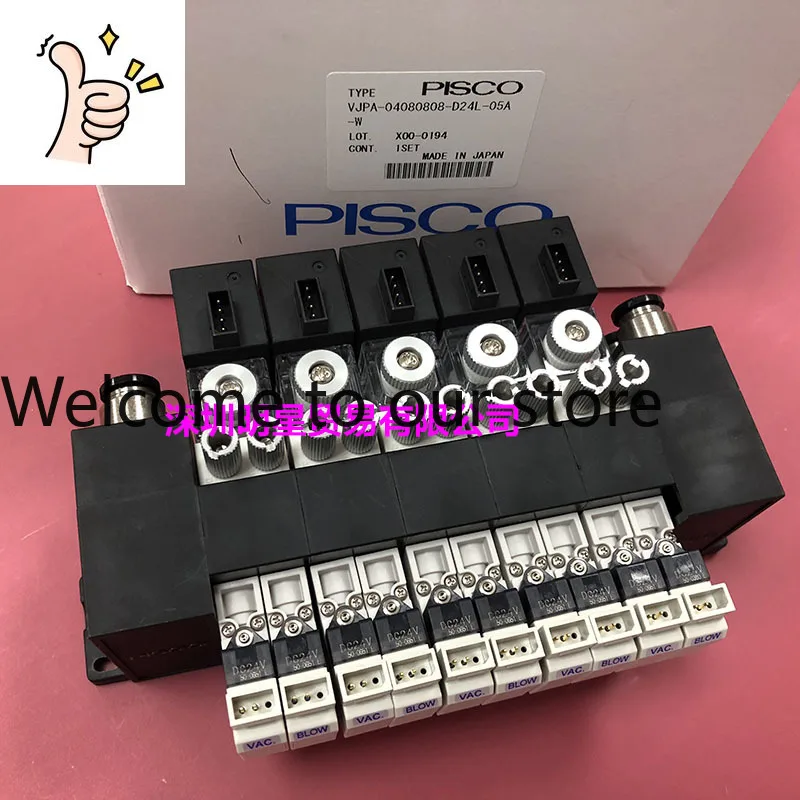 

Оригинальный и подлинный вакуумный генератор Plsco VJPA-04080808-D24L-05A-W. За подделку — штраф в десятикратном размере.