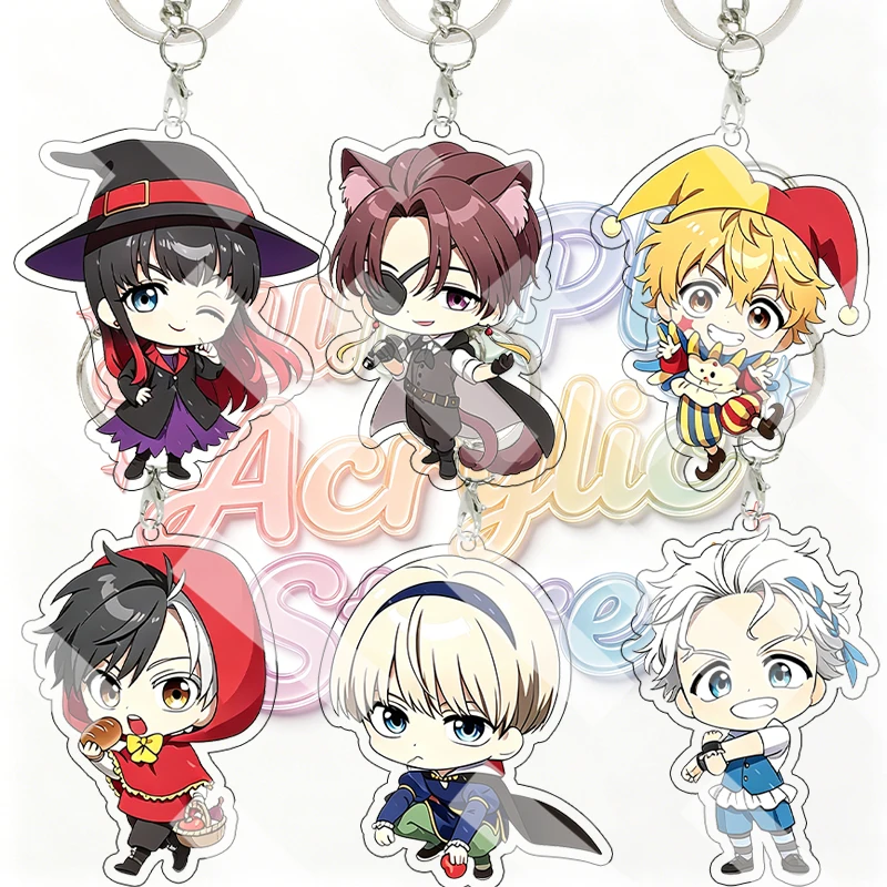 Character Creative WIND BREAKER Sakura Haruka Sugishita Kyotaro Cute Q Version Anime Acrylic Keychain Backpack Jewelry Pendant