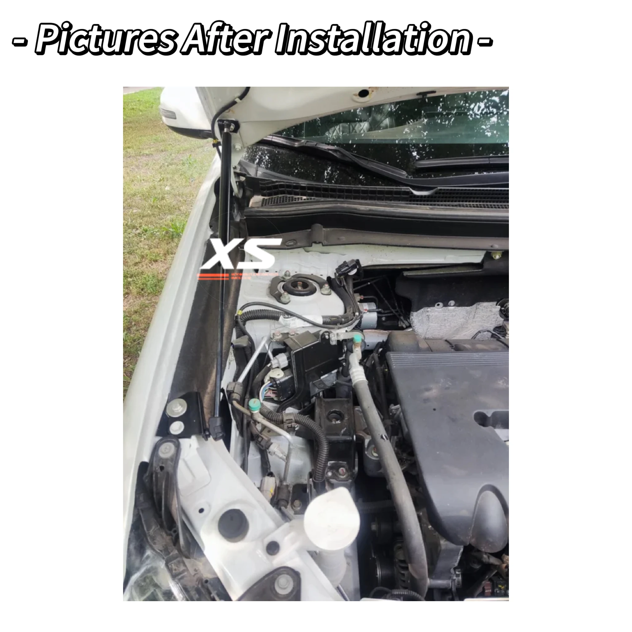 Hood Struts For Mitsubishi Outlander 3rd GF GG ZJ ZK ZL 2013-2021 Front Bonnet Modify Lift Support Shock Damper Cylinder Pistons