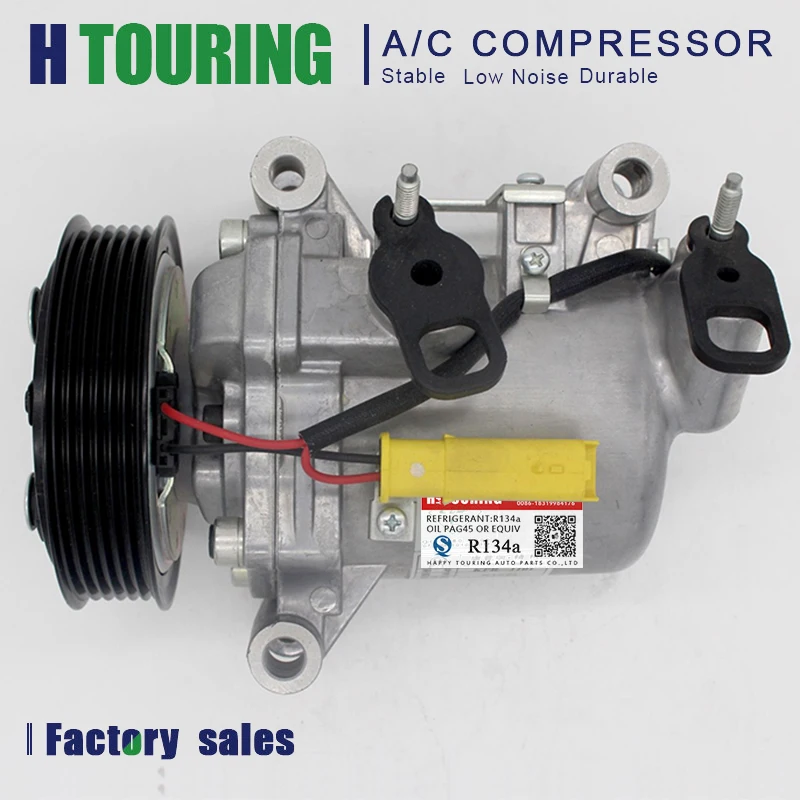 

Car AC Air Conditioning Compressor for Peugeot 301 / CITROEN C3 C-Elysee 2012-2017 9676011680 9806599380 JSR11T602078