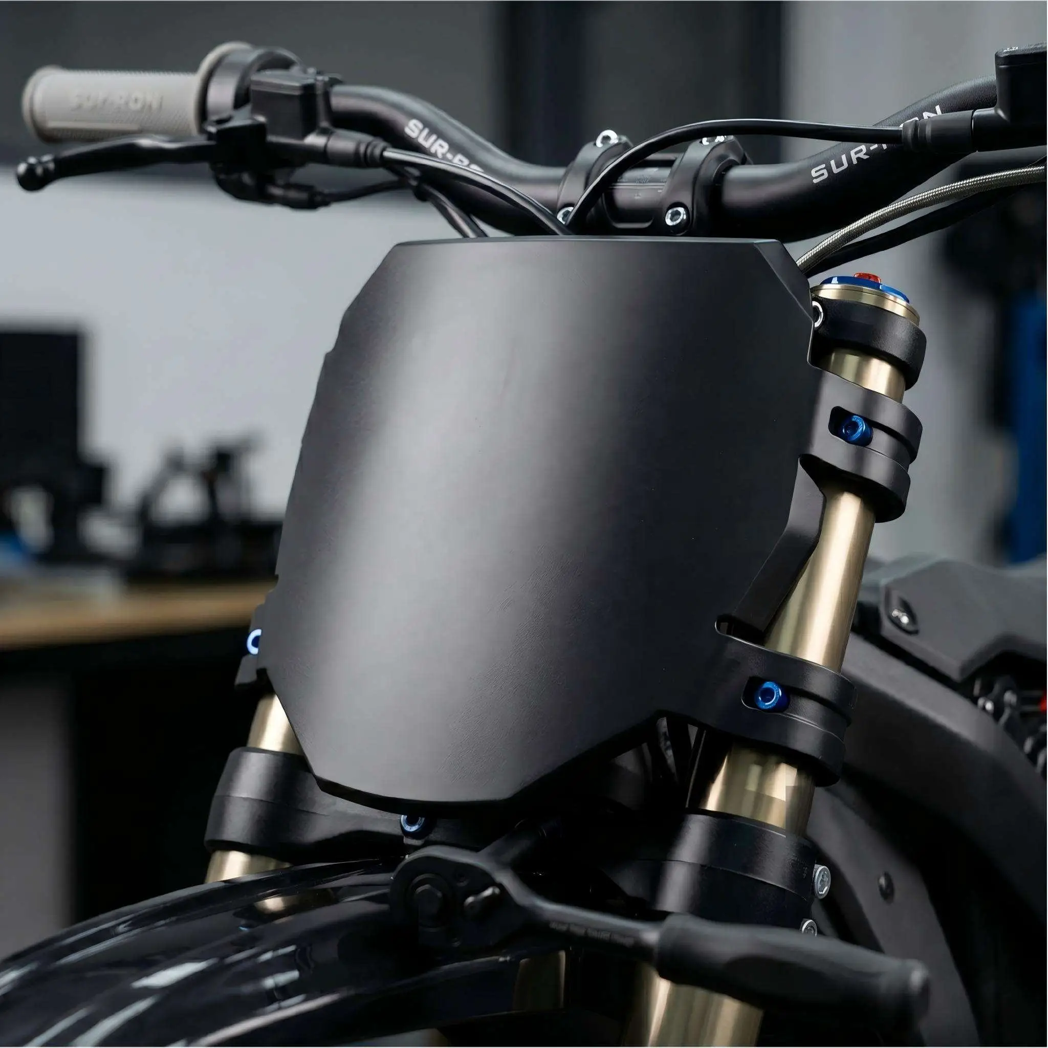 License Registration Plate For Surron S X Universal Front Number Plate Motorcycles Accessories For Talaria Sting Stark Varg