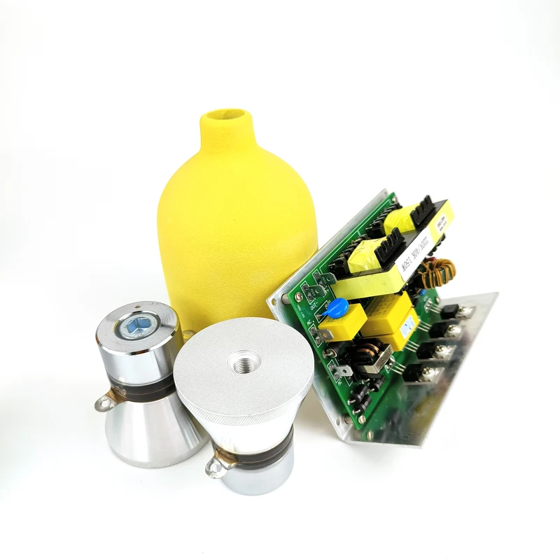 28KHZ 50W Small Power Ultrasonic Generator PCB With 1PCS Transducer For Ultrasonic Cleaner