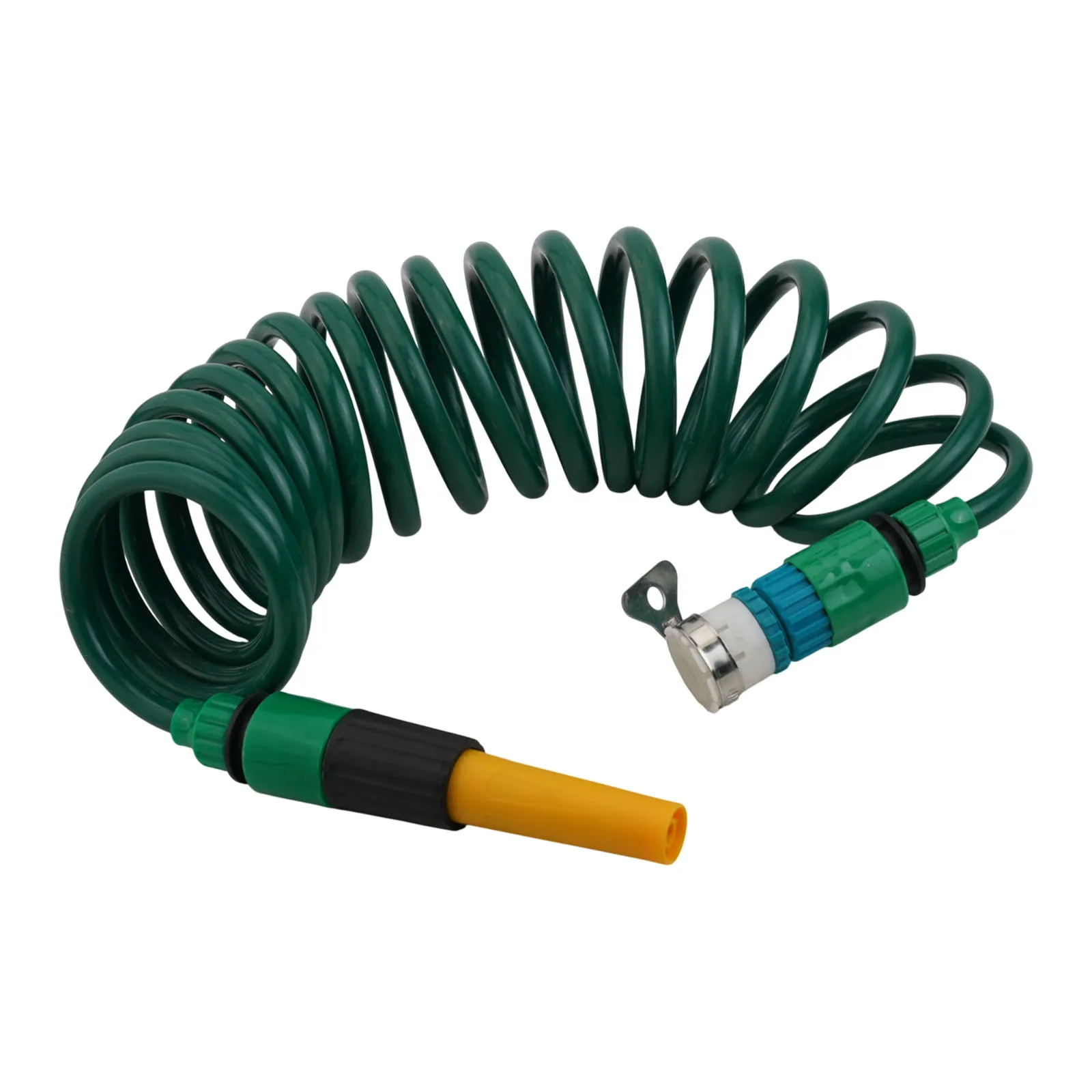 Flexible Retractable Water Hose 5M 10M 15M with Adjustable Head and Quick Connector for Garden Irrigation and Car Washing Tasks