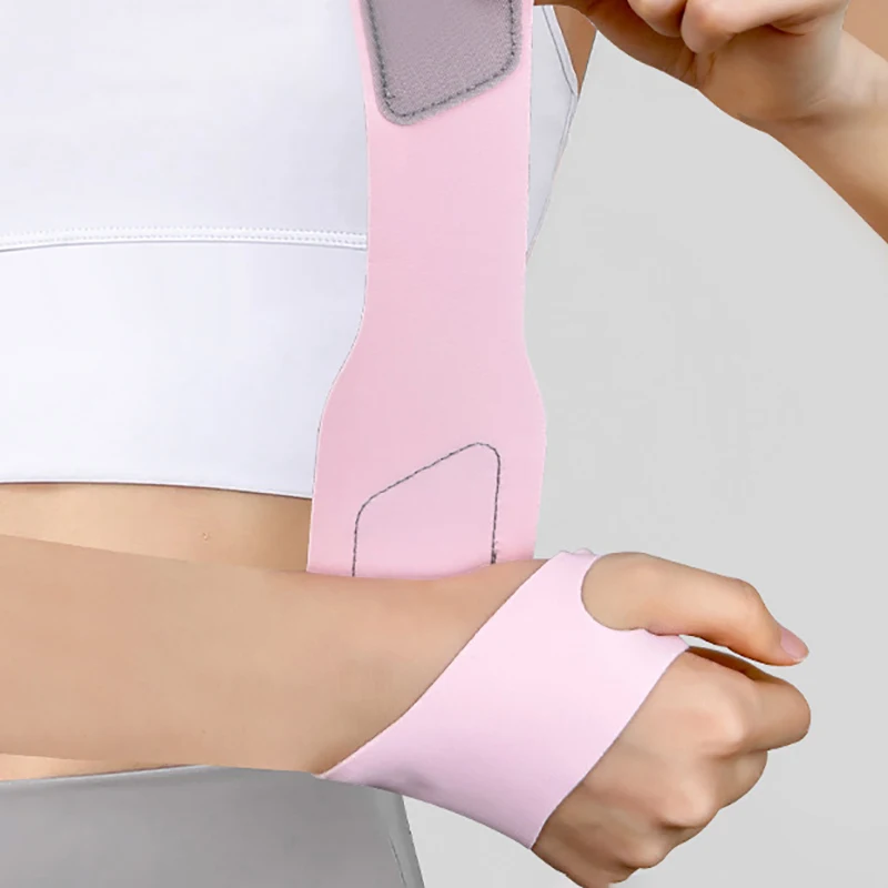 1 Pc Adjustable Thin Fixed Spandex Sport Wrist Guard Sprain Wrist Brace Tendonitis With Fastener Tape Wristband Joint Brace