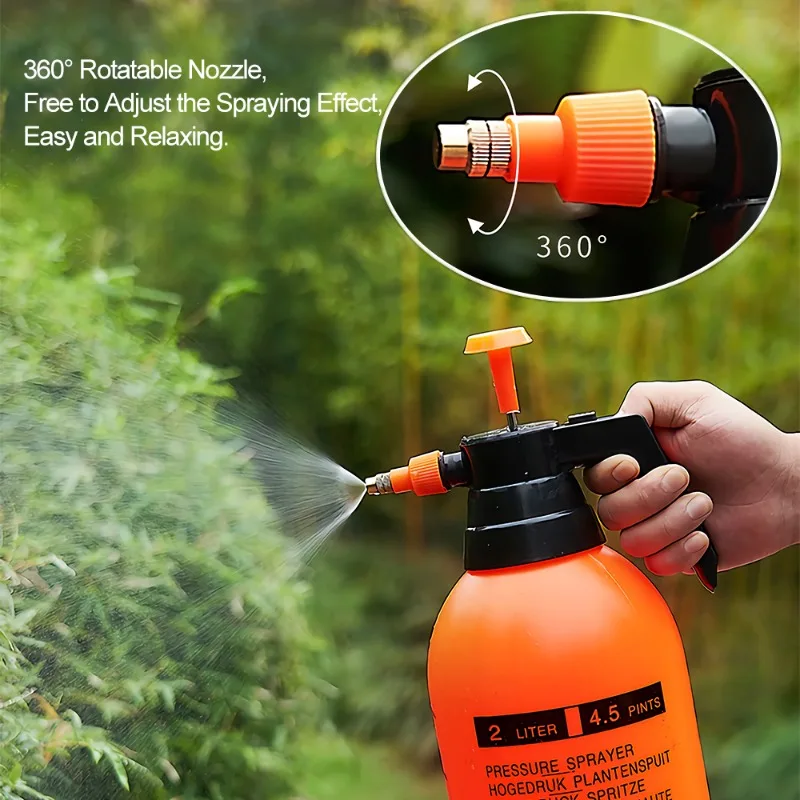 Hand Pressure Disinfection Water Sprayers Spray Bottle Air Compression Pump Garden Sprayer Sprinkler Gardening Watering Can