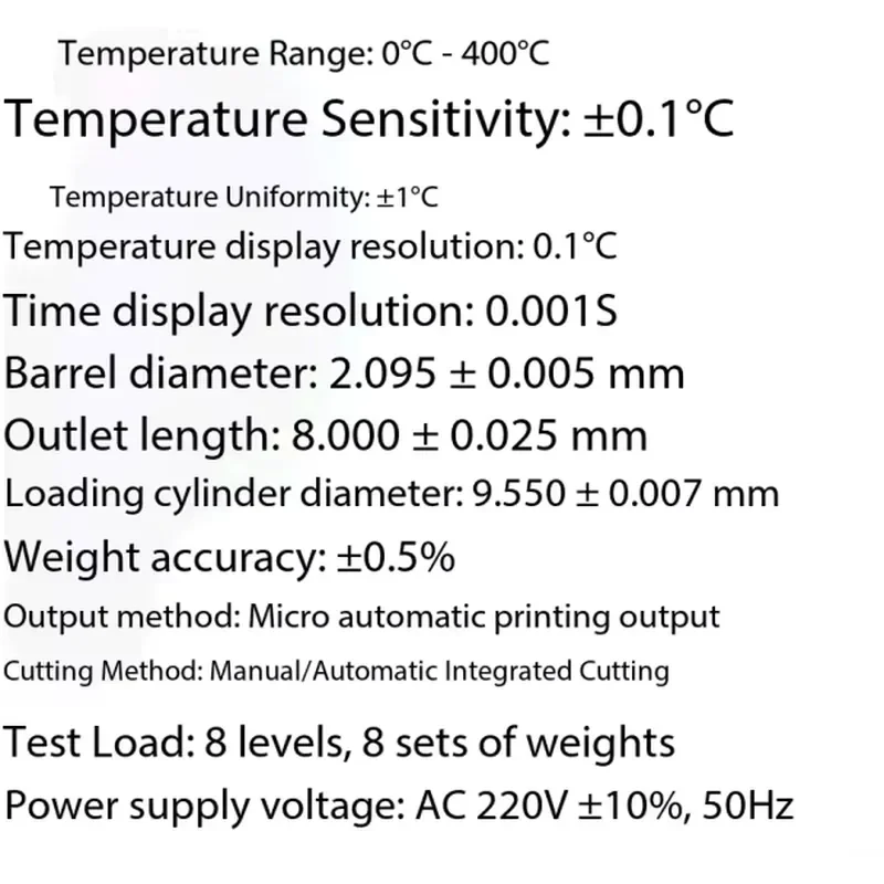 2026Hot Plastic Granule Melt Flow Rate Tester for PE and Polypropylene, Mass Method and Volume Method Melt Index Measurement