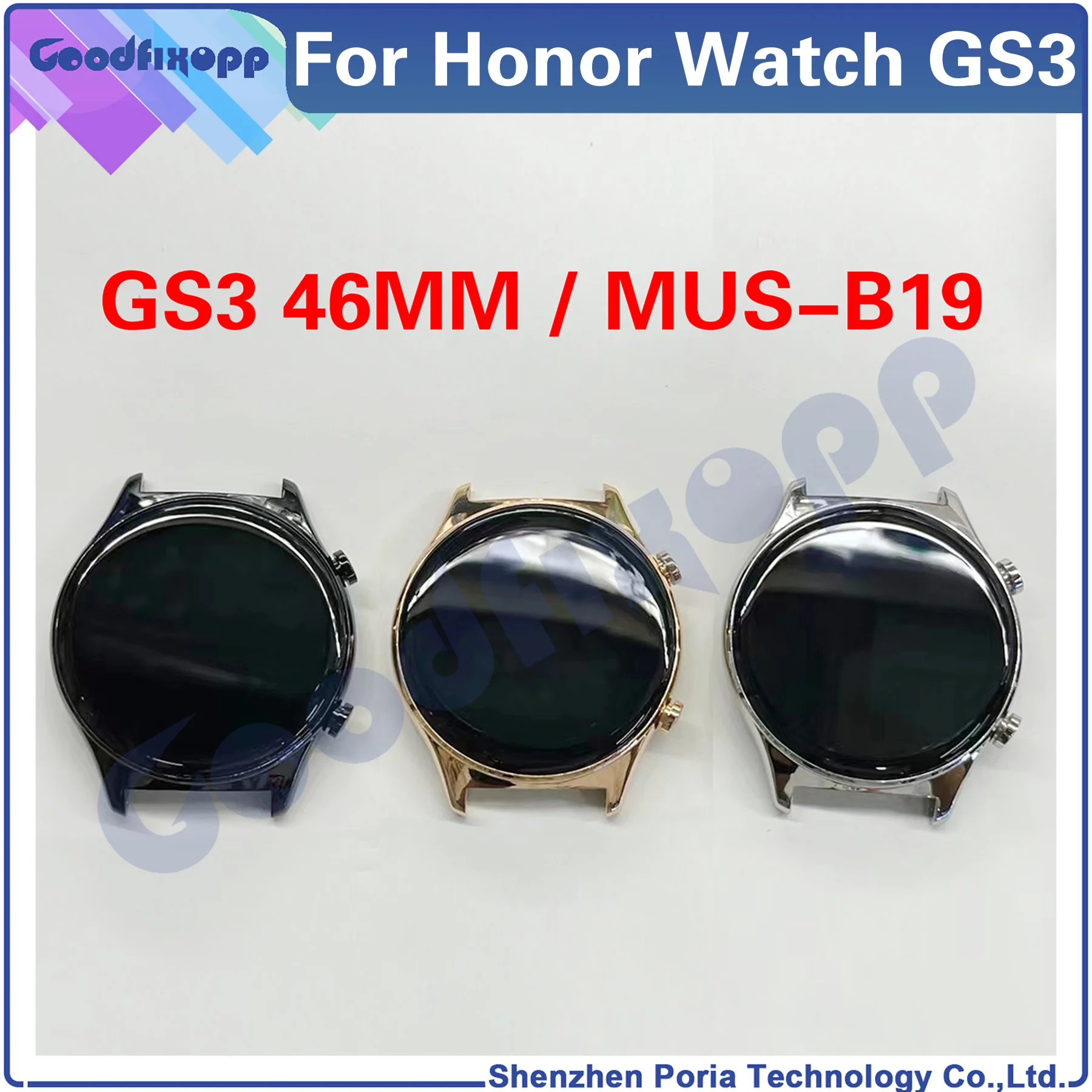 

For Honor Watch GS3 46mm MUS-B19 GS 3 LCD Display Touch Screen Digitizer Assembly Repair Parts Replacement