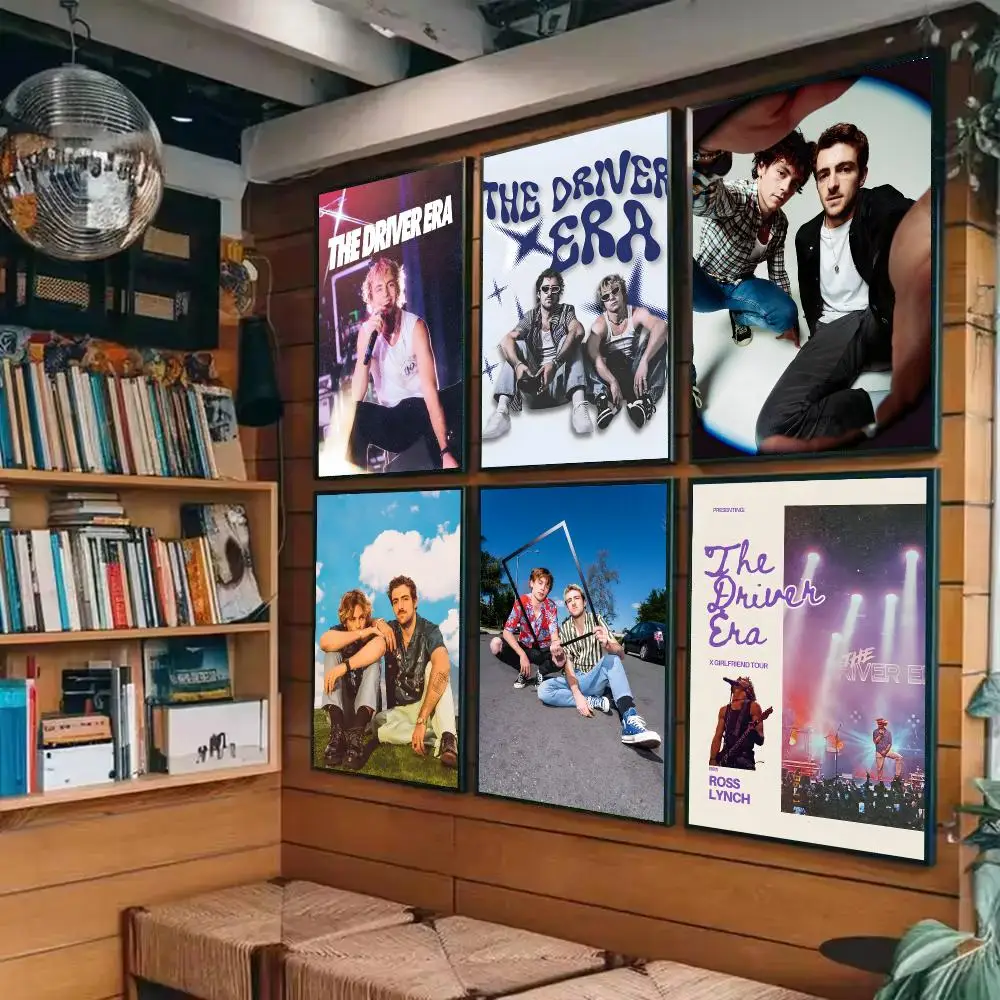 Band T-The Driver Era Poster Sticky Painting Prints Wall Art Waterproof Home Living Bed Room Bar Cafe Aesthetic Decor