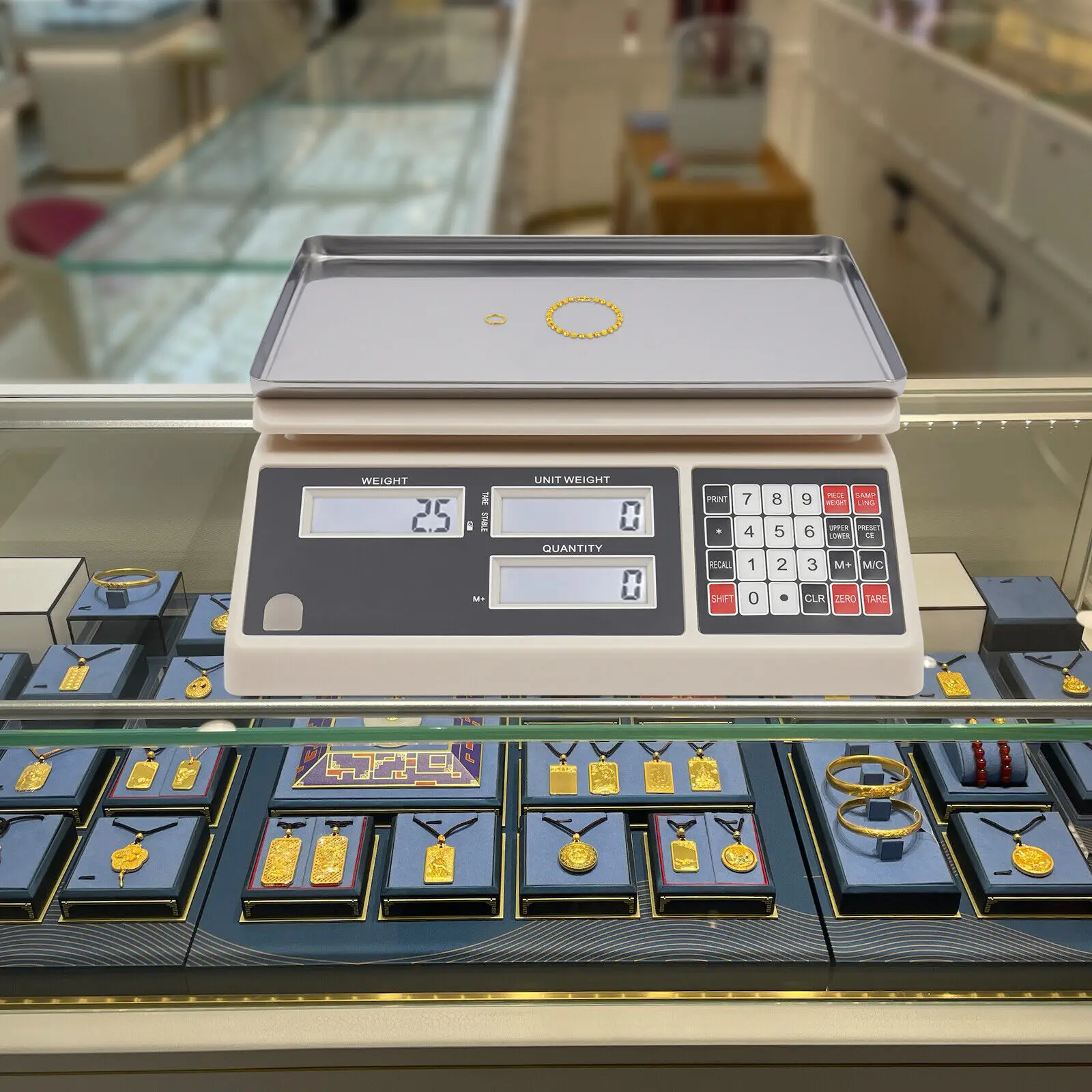 

Digital Precision Counting Scale 0.5g/0.001lbs Precision Weight Food Fruit Scale 1-15000g/0.002-33.07lbs