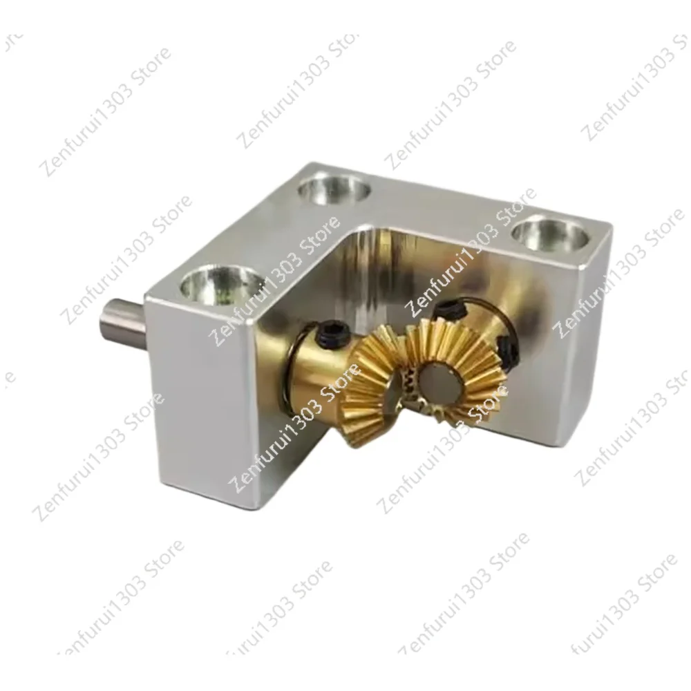 Right Angle Commutator Small Bevel Gearbox 90 Degree Drive Angle Converter Output Shaft Diameter 4MM Speed Ratio 1:1