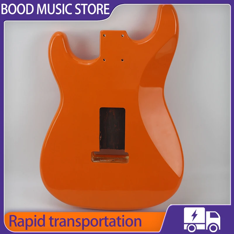 Orange st Electric Guitar Body Alder wood DIY Guitar