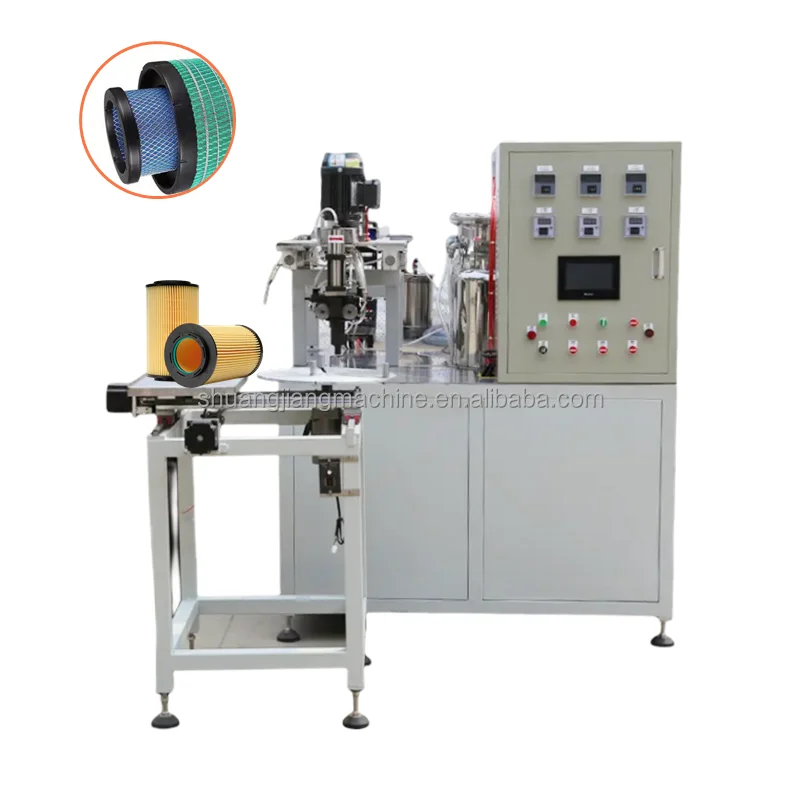 Air Filter Two Components End Cap Glue Dispensing Machine Glue  Machine