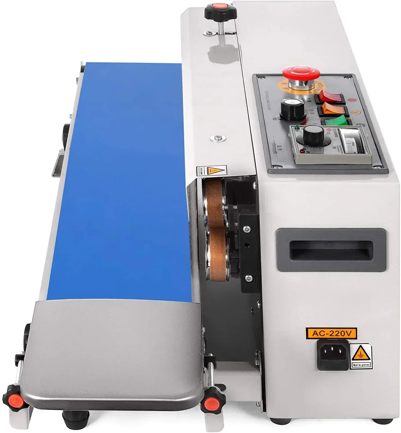 FR770 Automatic Continuous Band Sealer Horizontal Auto Sealing Machine  Bag  for Bag-Making Print Date