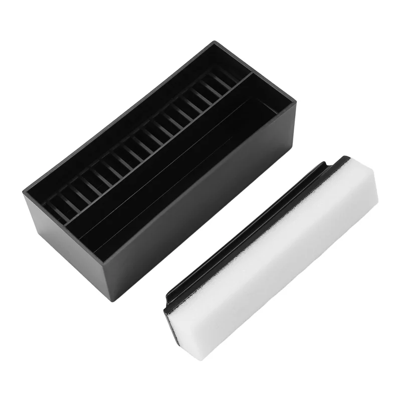 AB15-Beard Cleaning And Holder Set Cleaning Tool, 1Beard Cleaning And 1 Cleaning Bar Holder For Men Bathroom Sink Shaving Reusab