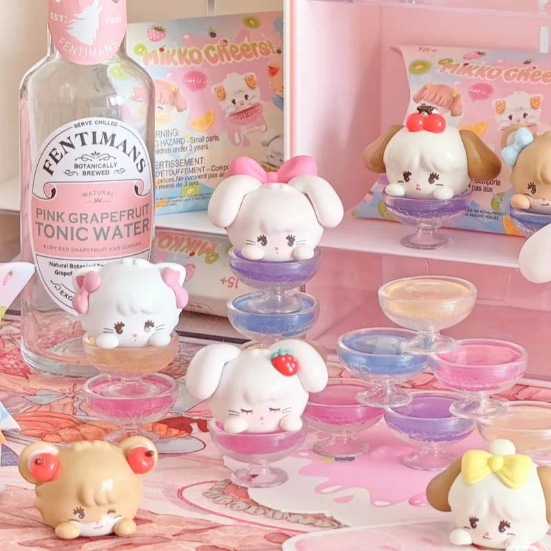 

Мини-слепая коробка Mikko Cheers Series, модная очаровательная фигурка, коллекционные фигурки, милая игрушка, фигурка для дисплея, украшение комнаты, подарок для ребенка