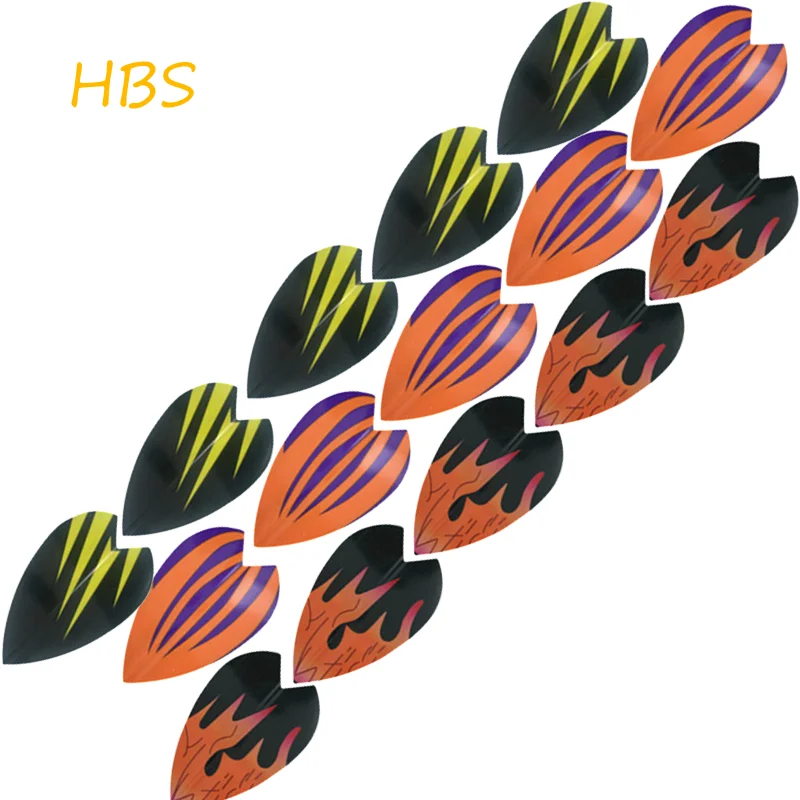 15pcs PEAR Darts Flights High-speed Wing Indoor Competitive Entertainment Dart Accessories