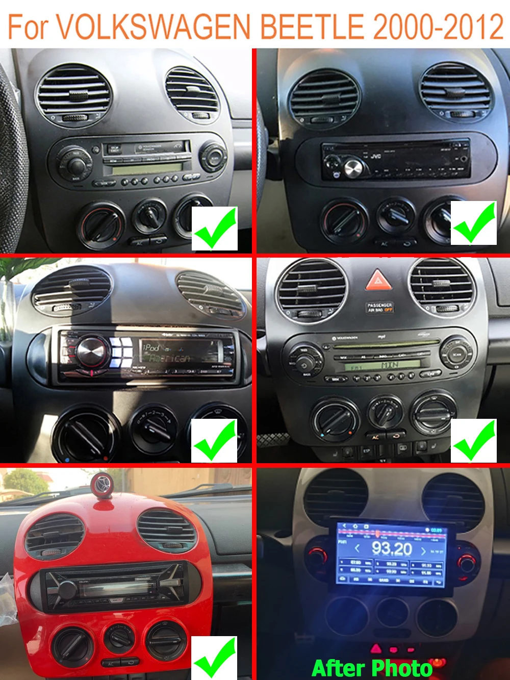 WITSON Android Radio Car Navigaion Touch screen For VOLKSWAGEN BEETLE  2002 2003 2006 2007 2012 Auto Stereo CarPlay GPS IGO Maps