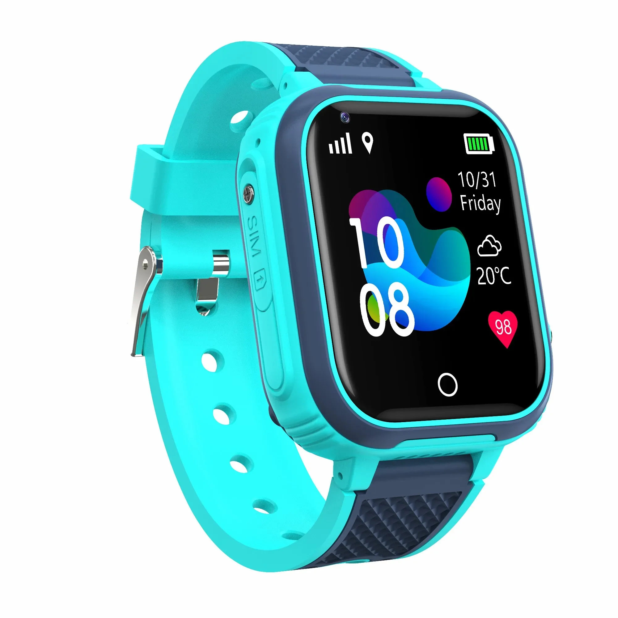 4G Remote Camera GPS Smart Watch for Kids
