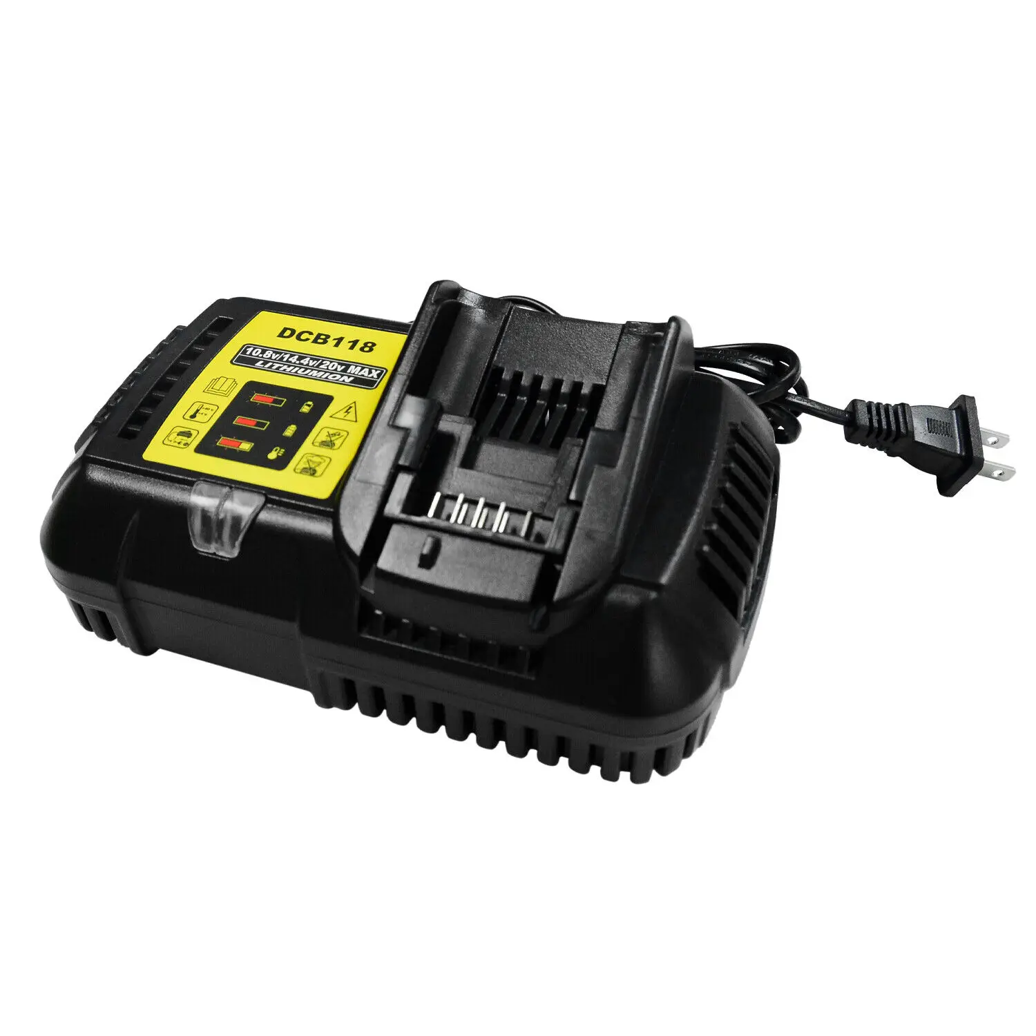 Ładowarka DCB118 do Dewalt 12V-18V akumulator szybko stacja ładująca zamiennik do Dewalt DCB118 DCB105 DCB015 DCB112