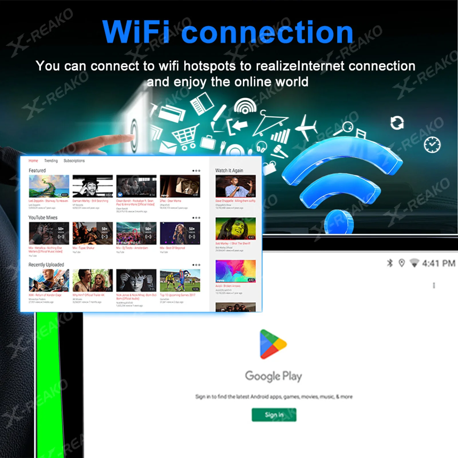 10.1/11.5/12.5 بوصة شاشة 7 ألوان ضوء راديو السيارة أندرويد 2 Din مشغل وسائط متعددة Carplay أندرويد ملحقات السيارات نظام تحديد المواقع صوت السيارة