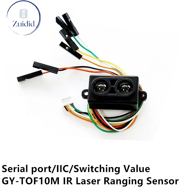 

GY-TOF10M TOF Infrared Laser Ranging Time of Flight IR Rang Sensor Module IIC I2C Serial Port Switching Value For Arduino