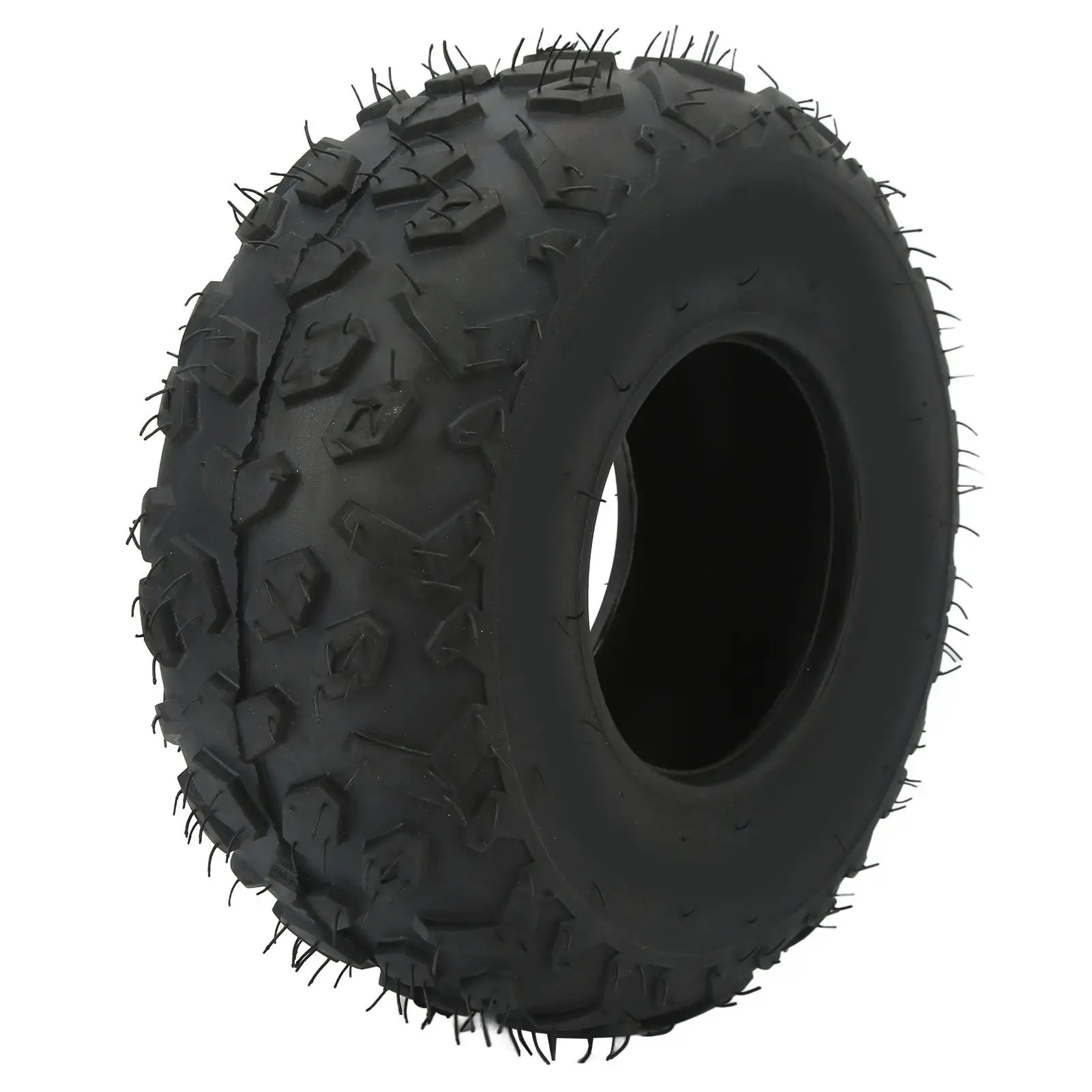 

ATV Tubeless Tire 145/70 6 Knobby Tread Friction Rubber, Wear Resistant, Anti Puncture for quad Go Karts