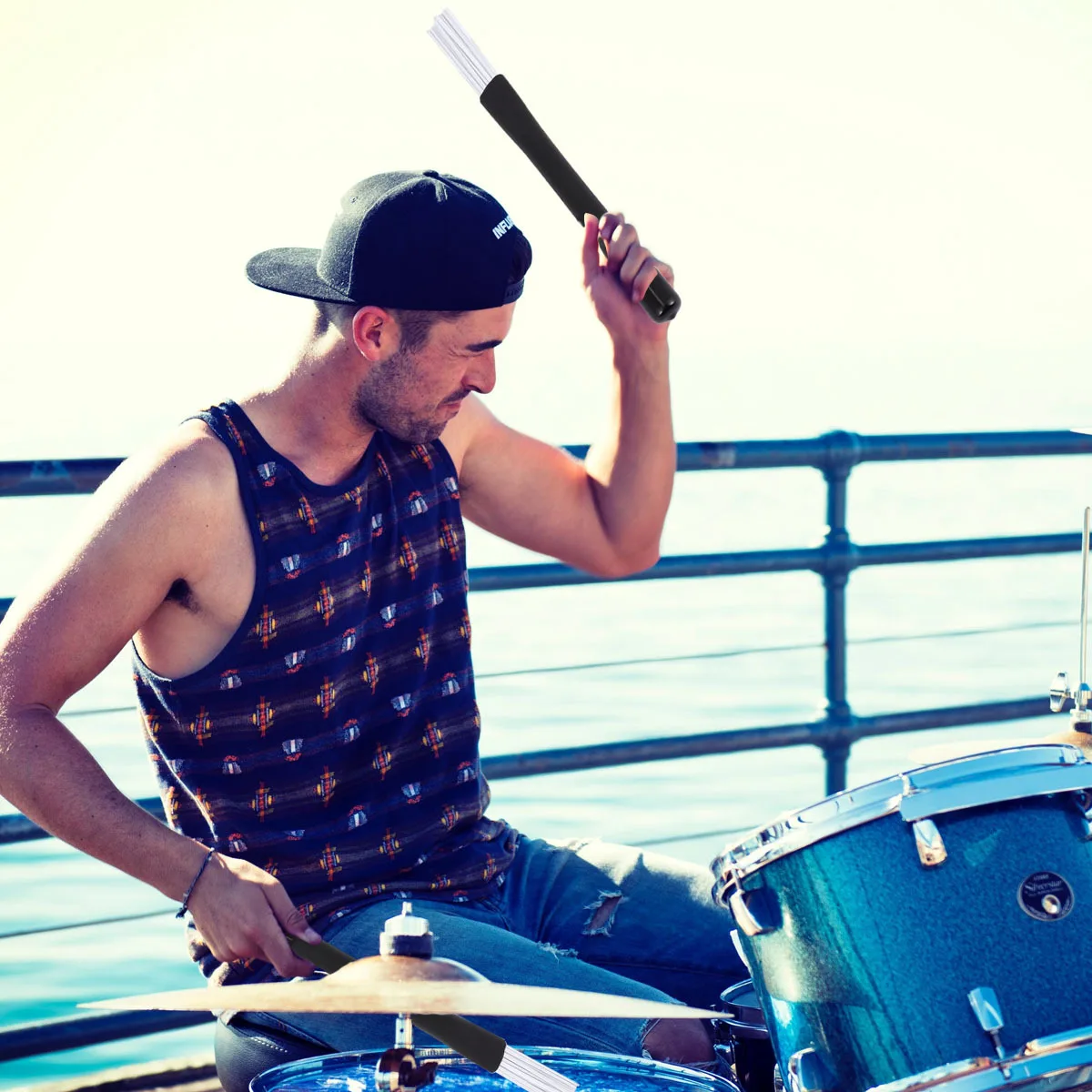 

Drumstick for Percussion Instrument Superior Reliability Durable Design Easy to Handle Red Drumstick for