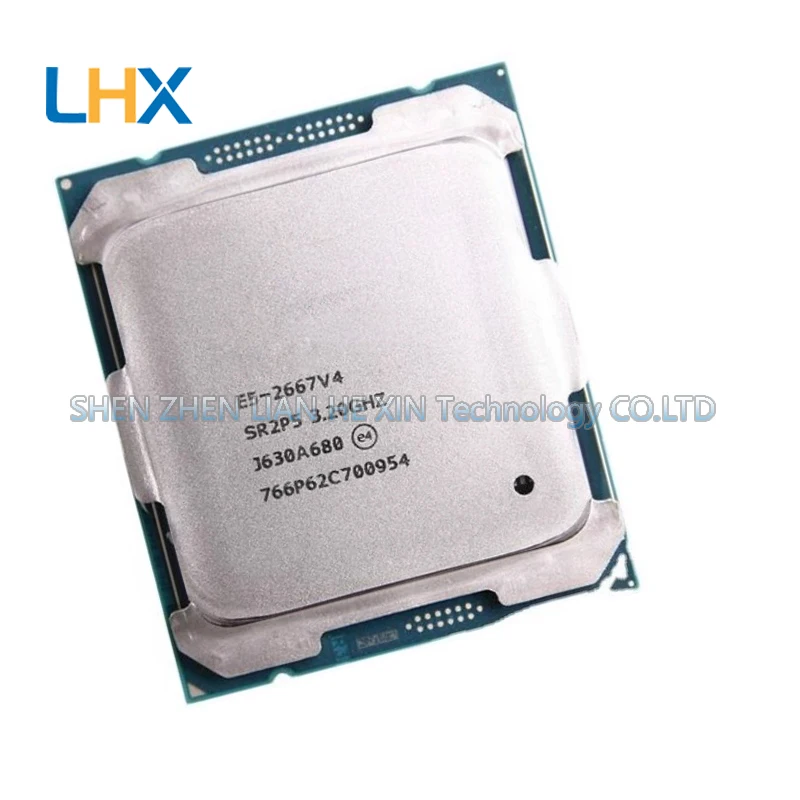 E5-2667V4 E5 2667 V4 3.2GHz L3=25M 135W 8 Core 16 Thread CPU Processor