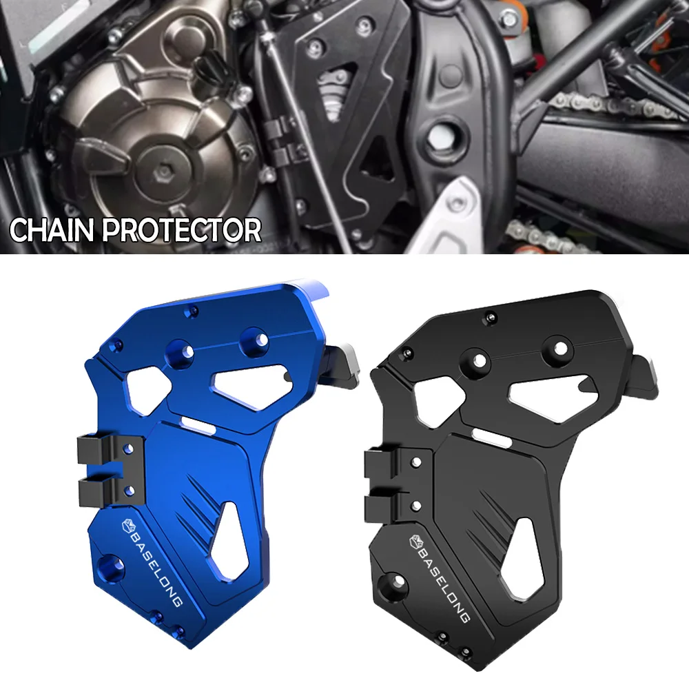 

For Yamaha Tenere700 TENERE 700 XTZ700 2019-2021 2022 2023 2024 Motorcycle Accessories Chain Protector Sprocket Guards Cover