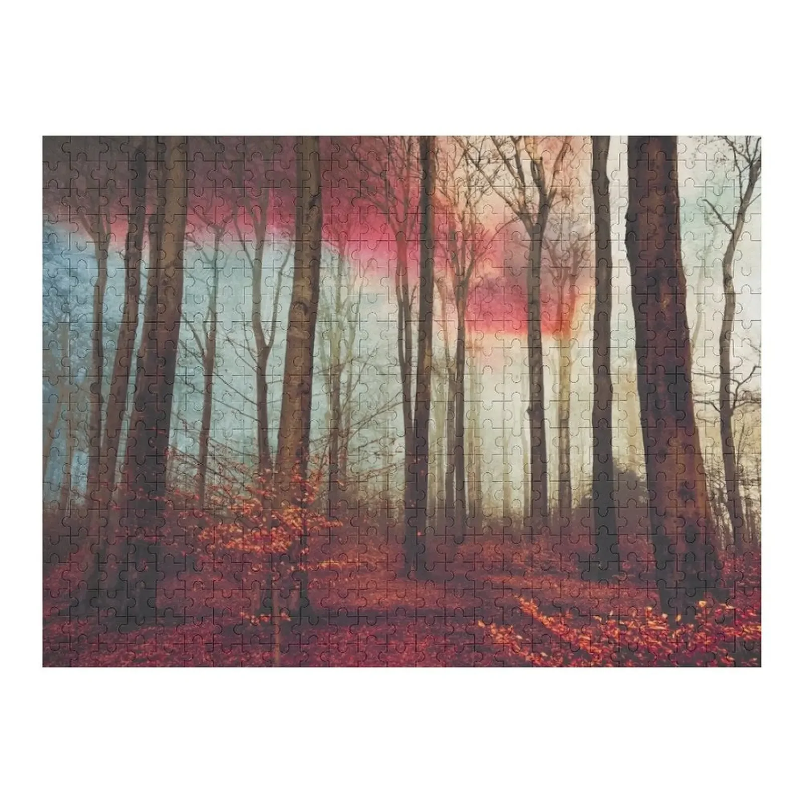 

Ruby Red Evening Jigsaw Puzzle Jigsaw Custom Personalized Toys Christmas Gifts Puzzle