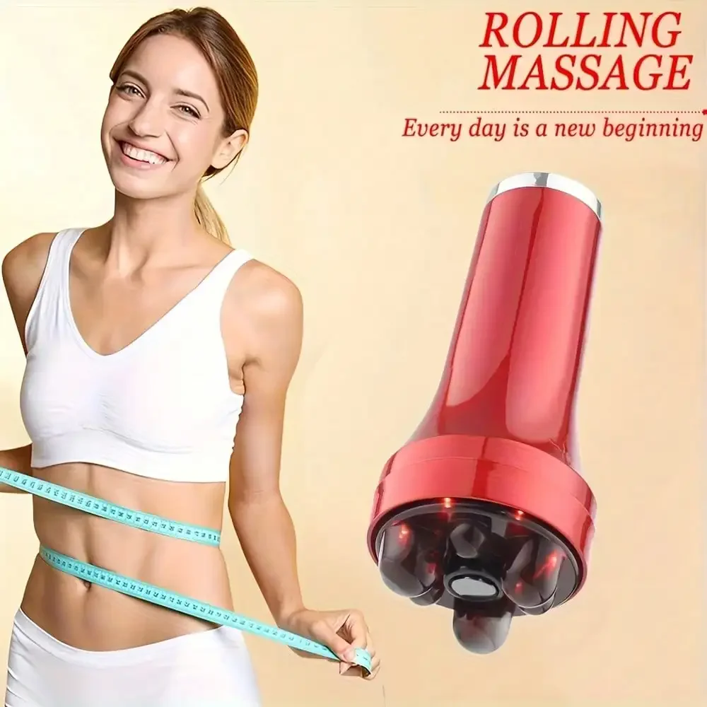 

This Home-Use Rechargeable Abdominal Massager Simulates Hand Kneading Of The Abdomen And Waist. It's An Electric Massager Suitable For Relaxation And Exercise. It Features 9 Adjustable Massage Intensity Levels, 3 Large Massage Heads, And Rotating Rollers.