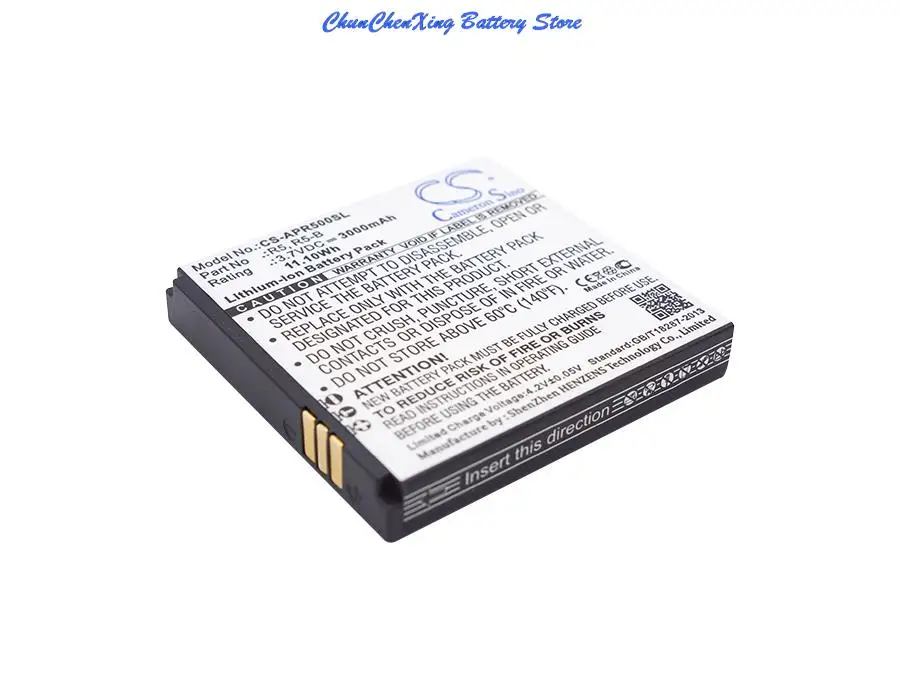 3000mAh bateria para Aspera, R5, R5-B, alta qualidade